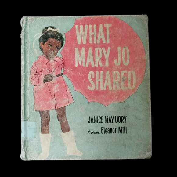 BUY 3...What Mary Jo Shared Elementary School Book Fiction Janice May Udry 60s - Picture 1 of 12
